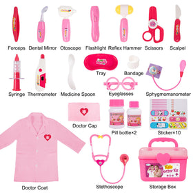 Liberry Doctor Kit otoscope and lights enhance immersive medical role play