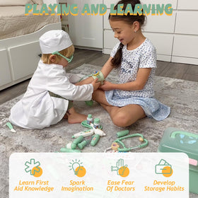 Liberry Doctor Kit sound and light effects enhance interactive learning moments