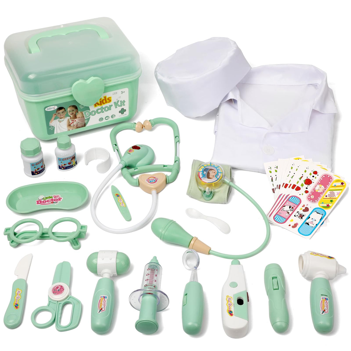 Liberry Doctor Kit stethoscope for realistic pretend play and imagination