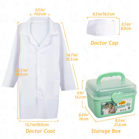 Liberry Doctor Kit storage case keeps all pieces neatly organized