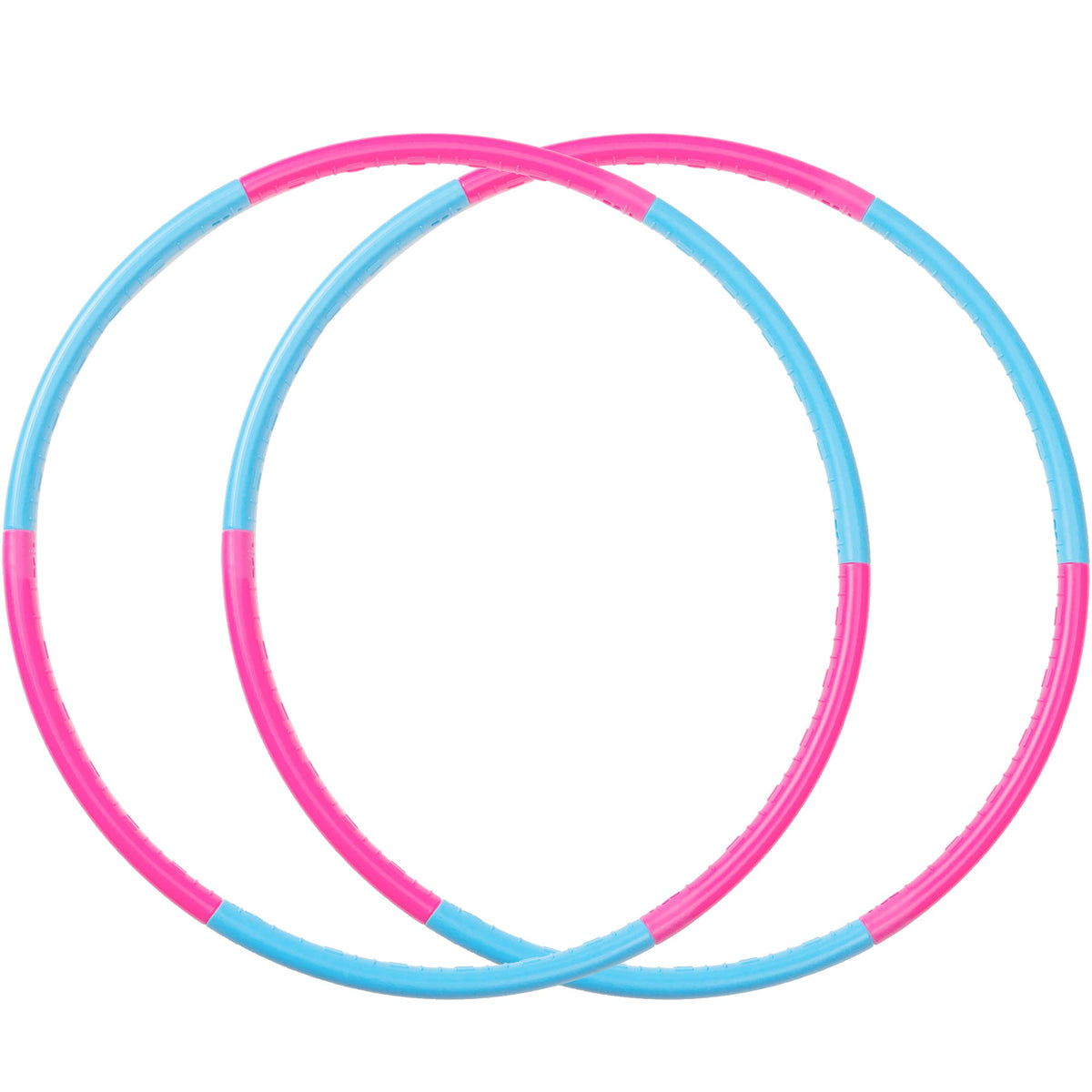 Liberry kids exercise hoop blue, adjustable segments for growing with your child.