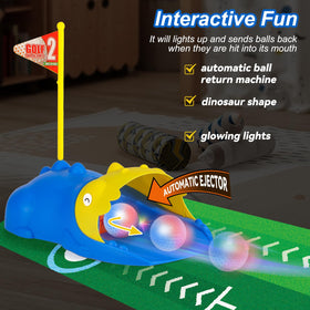 Liberry glow golf balls illuminate gameplay and boost visibility