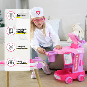 Liberry Medical Tools Set: safe tools promote hands-on learning during doctor play.