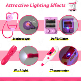 Liberry Stethoscope Toy: encourages pretend medical checks with interactive sounds.