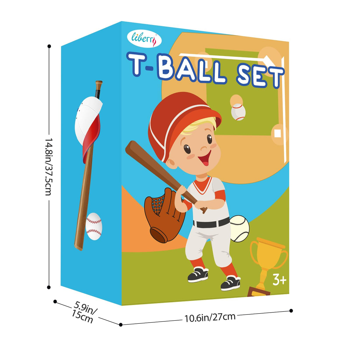 Liberry Tball backyard play ready—compact and sturdy for family outdoor fun