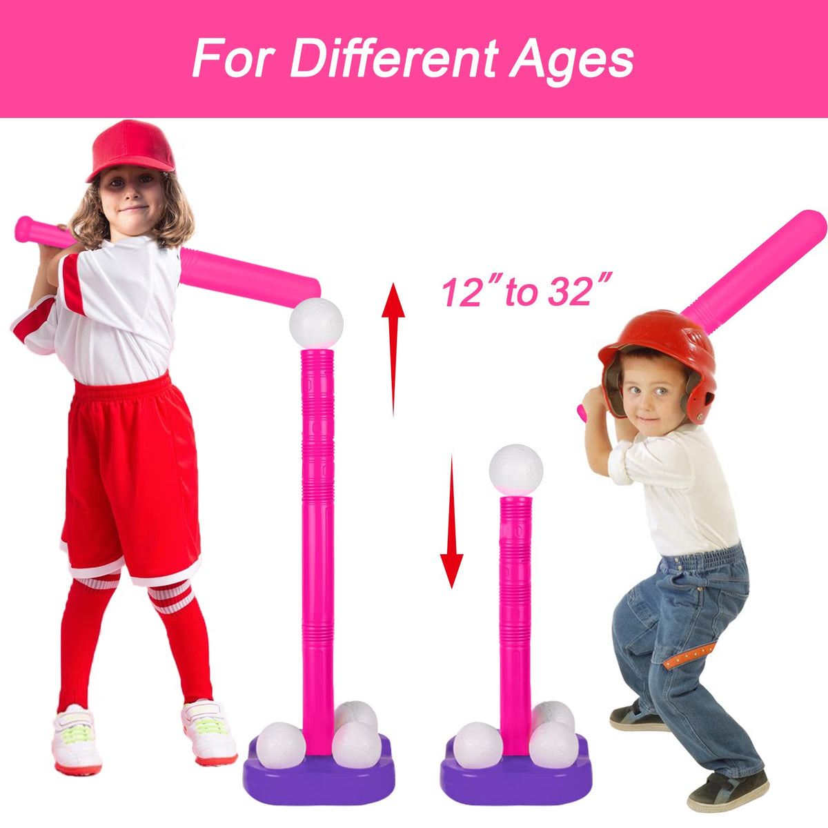 Liberry Tball weighted base improves stability during practice