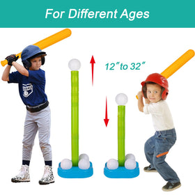 Liberry Tball weighted base stability—heavier base reduces tipping during swings