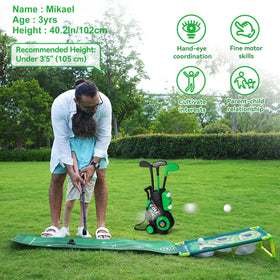 Liberry six lightweight golf balls for safe play