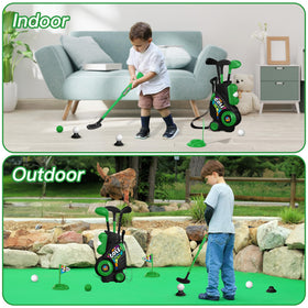 Compact storage design of Liberry toddler golf cart for tidy spaces