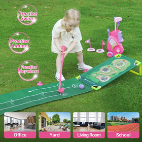 Liberry golf clubs designed for toddlers with balanced weight.