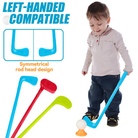 Liberry toddler golf clubs designed for safe, easy handling by small hands.