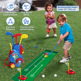 Liberry toddler golf set left-handed clubs: inclusive practice for all kids.