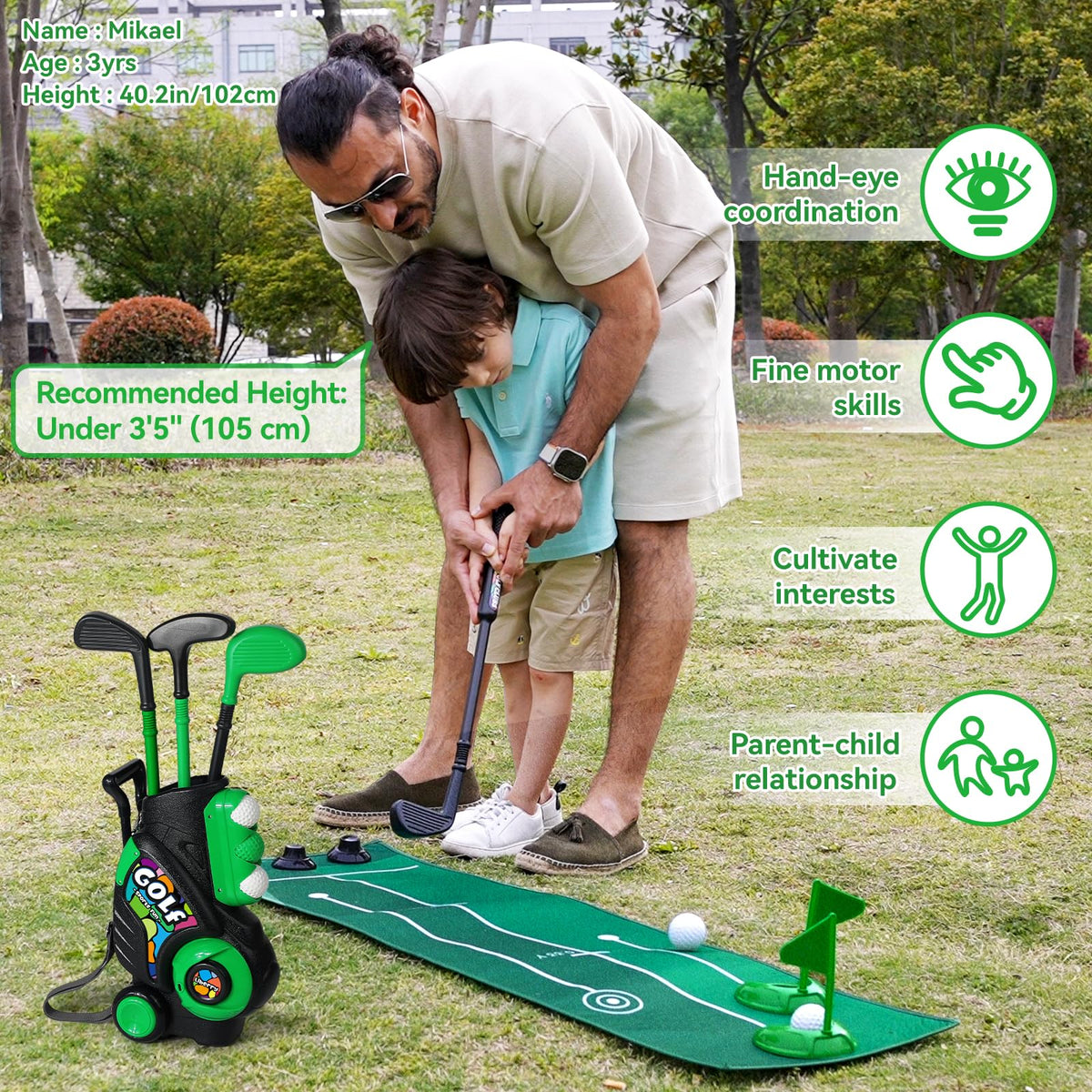 Liberry outdoor backyard use, perfect for family play and coordination.