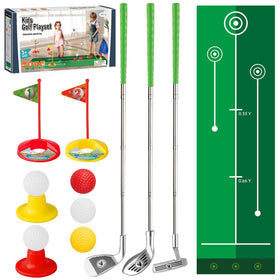 Liberry toddler golf set with retractable clubs for authentic practice