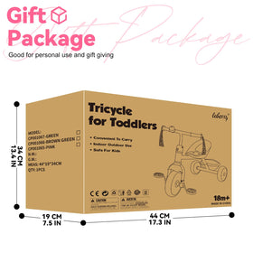 Liberry toddler tricycle assembly instructions guide simple setup and quick rides.