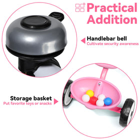 Liberry toddler tricycle safety structure showcases secure riding with protective finish.