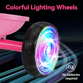 Liberry tricycle features triangle stability for safer, balanced rides.