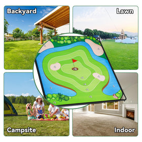 Liberry versatile setup for outdoor and indoor play anywhere