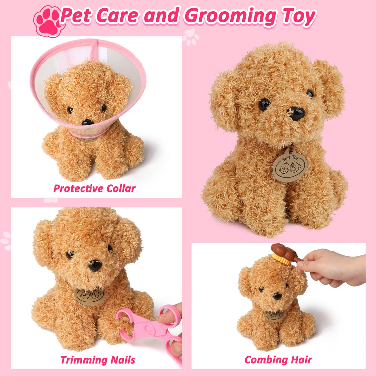 Liberry Vet costume soft fabric enhances comfy dress-up role-play.