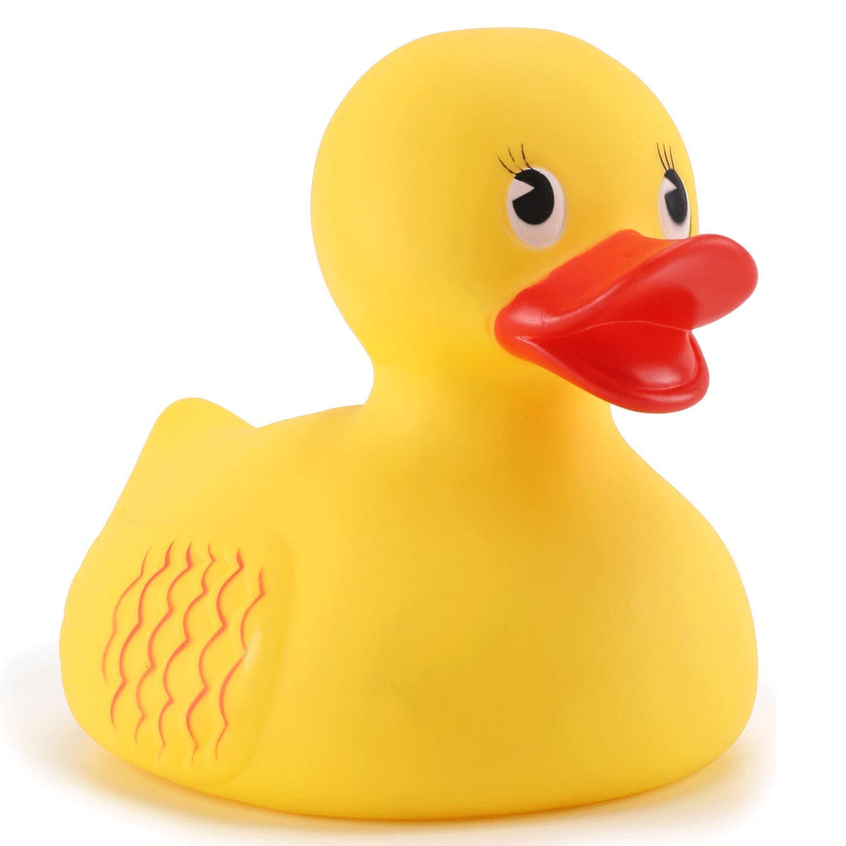 Liberty Imports 10inch jumbo yellow rubber duck for playful bath time.