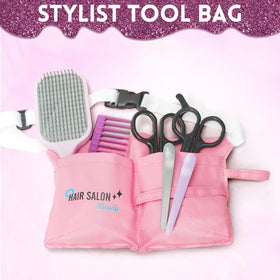 Liberty Imports hairbrush and comb promote comfortable, creative styling sessions.