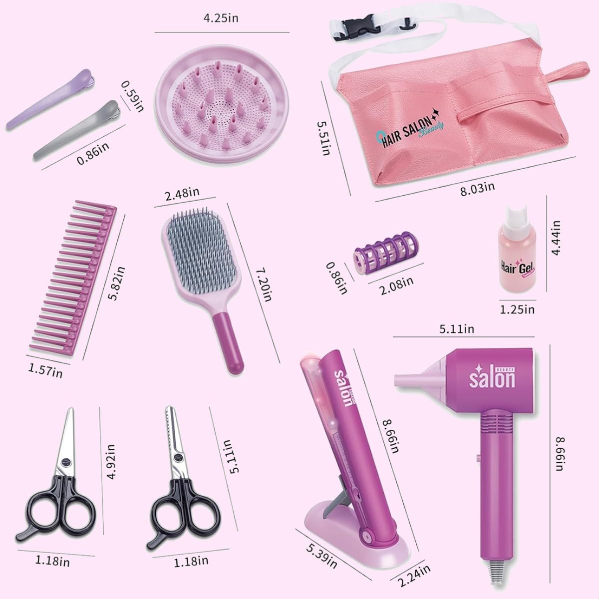 Liberty Imports styling gel adds pretend texture and shine to play ideas.