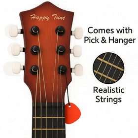 Liberty Imports 23in kids guitar delivering realistic sound to encourage practice.