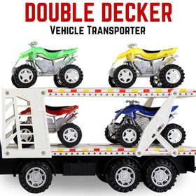 Liberty Imports four ATVs with the carrier fuel imaginative adventures