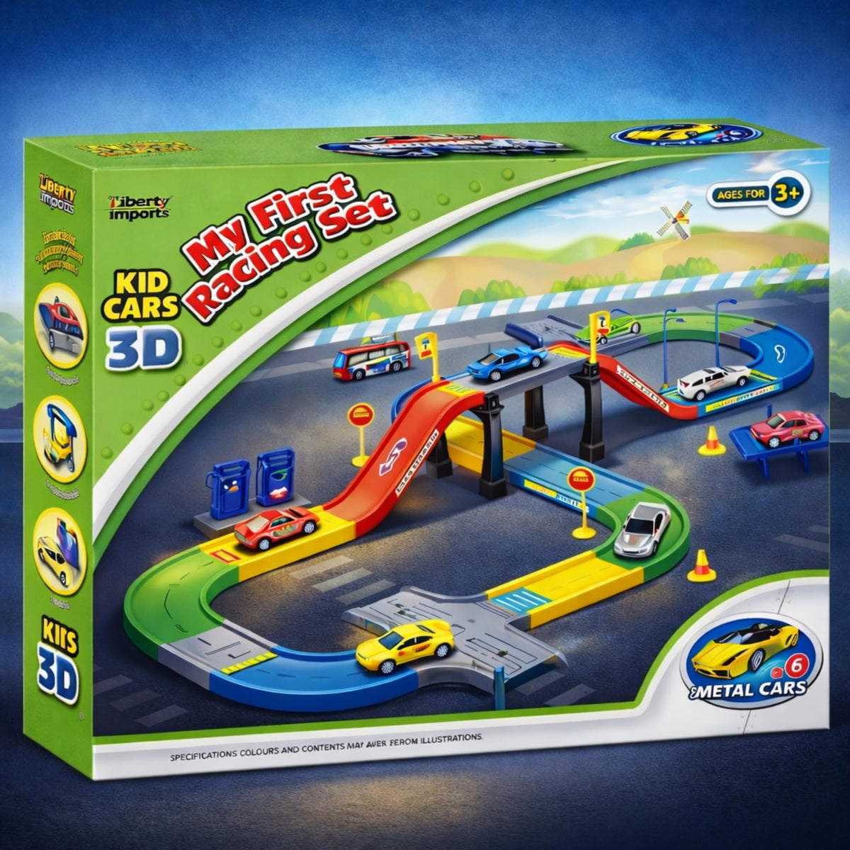 Liberty Imports compatible with major brands for versatile racing possibilities.