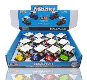 Liberty Imports desk decor for golf lovers with collectible carts