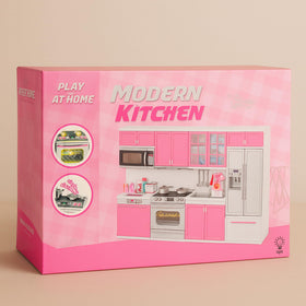 Liberty Imports doll kitchen playset gift-ready for birthdays and holidays.