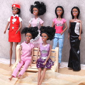 Liberty Imports dolls with articulated arms for dynamic posing during play