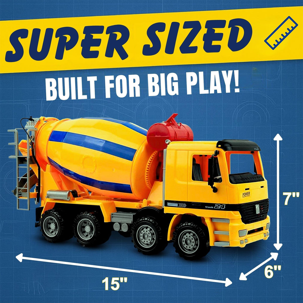 Liberty Imports durable, kid-safe materials suitable for sandbox and indoor use