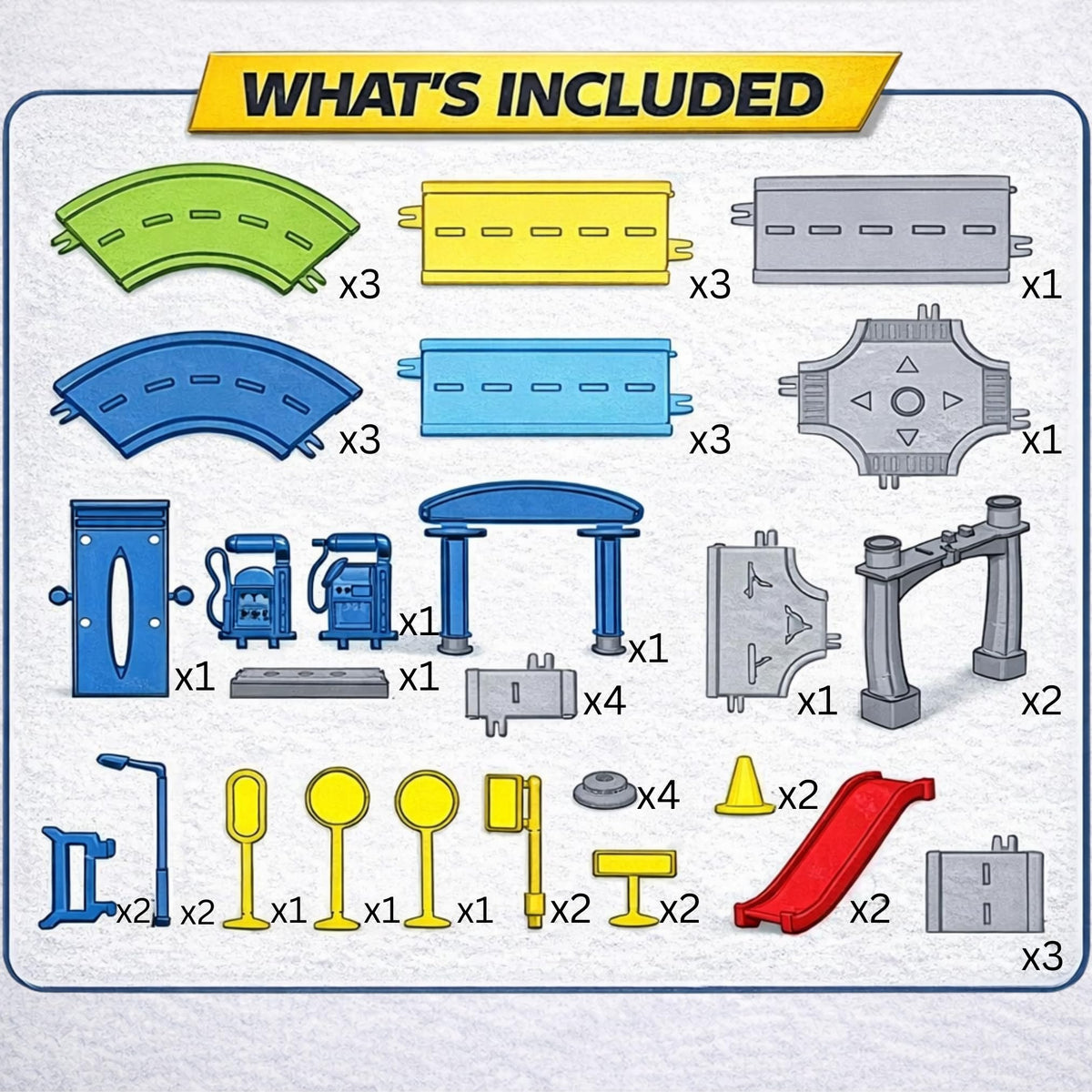 Liberty Imports easy setup with stickers for quick assembly and ready-to-race fun.
