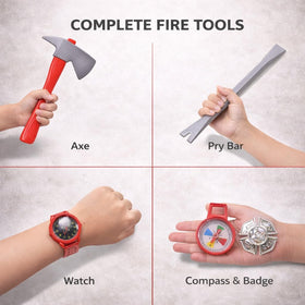 Liberty Imports firefighter axe supports action-packed role play adventures.
