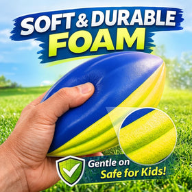 Liberty Imports foam footballs designed for easy catching and safe practice.
