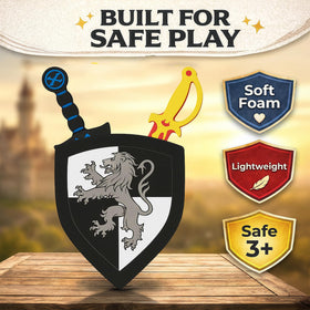 Liberty Imports foam sword pirate design ideal for costumes and pretend battles