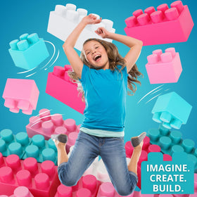 LEGO-like Liberty Imports giant blocks invite exploration and cooperative play