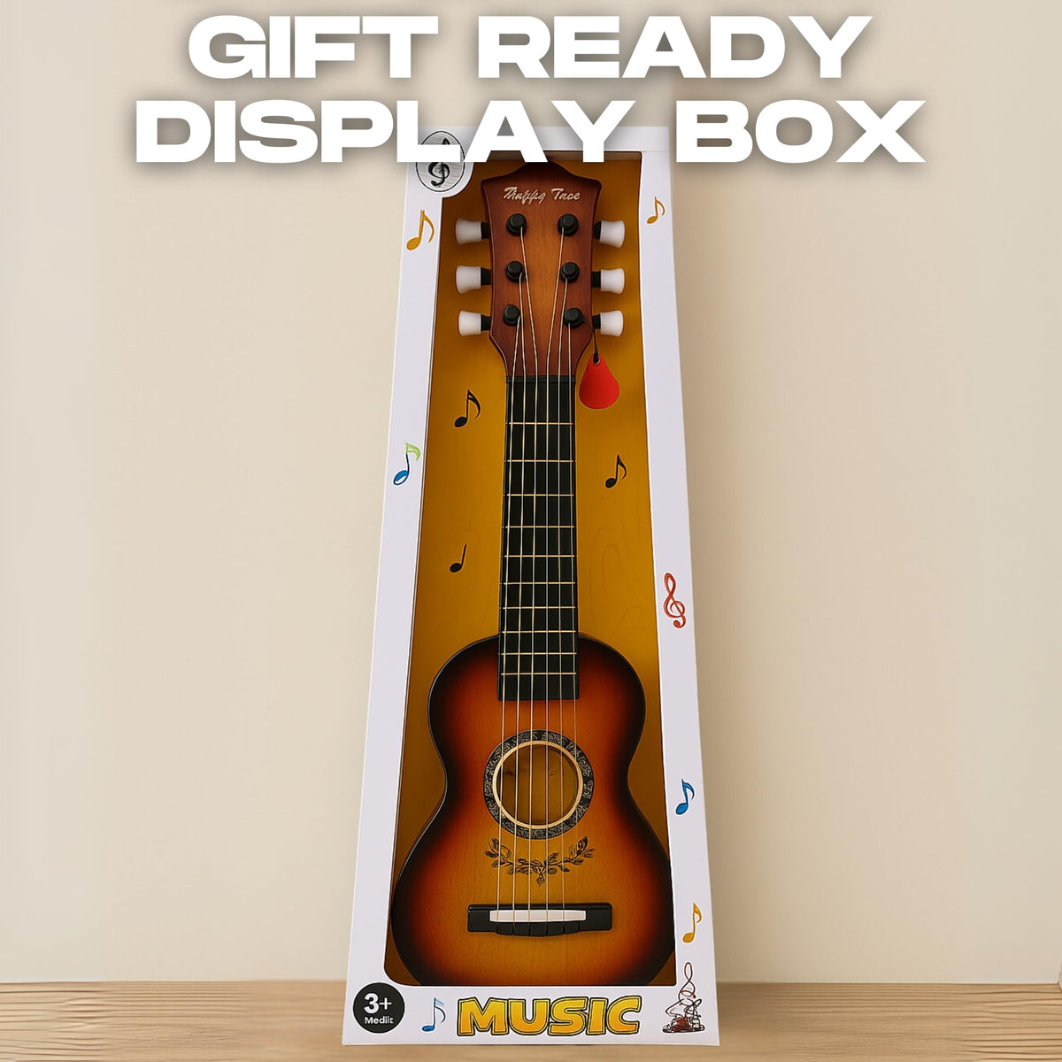 Liberty Imports gift pack image with pick and extra strings.