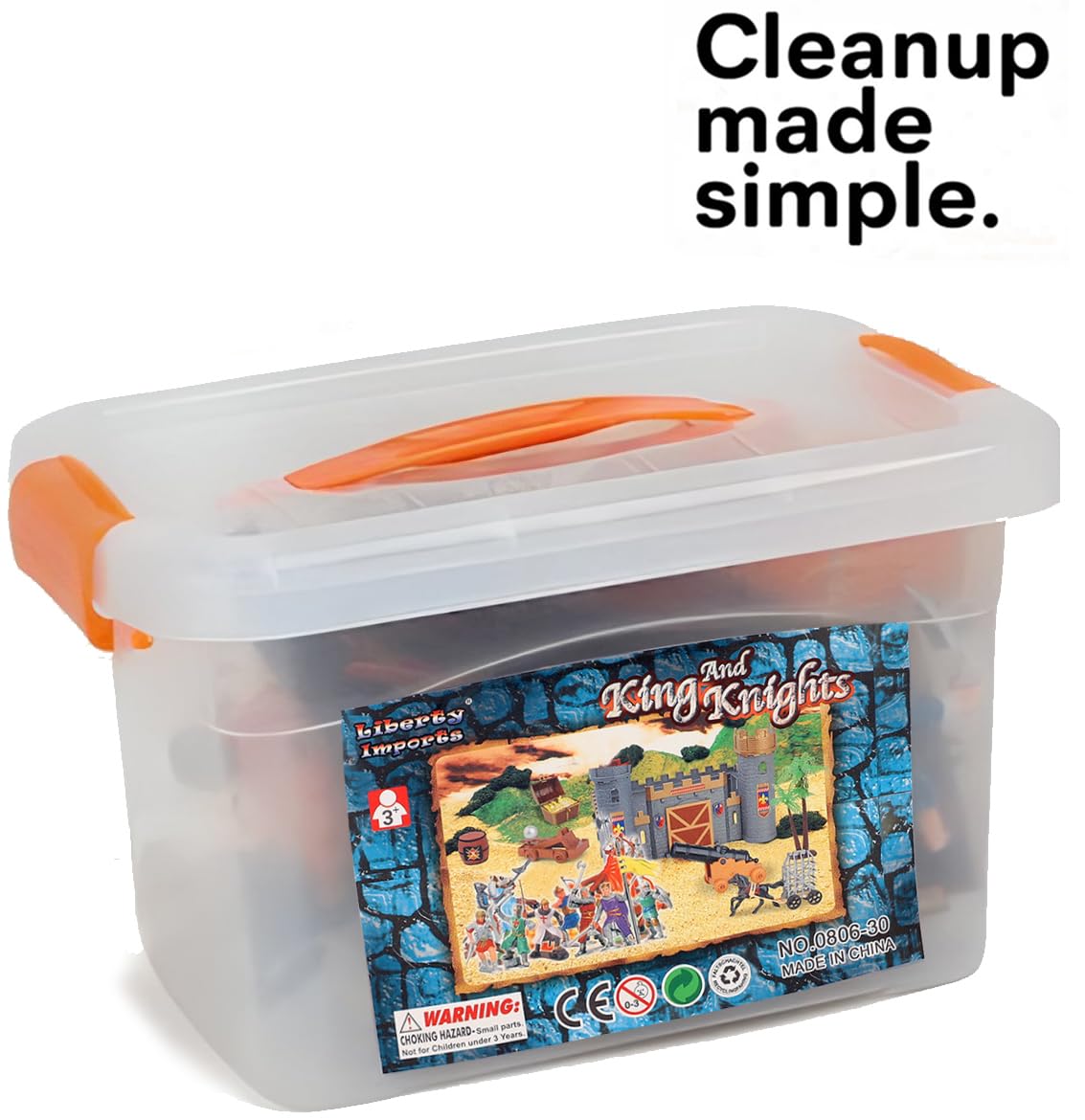 Liberty Imports Imaginative play scenario invites kids to craft epic medieval scenes.