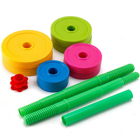 Liberty Imports kids barbell set gift packaging suitable for active kids