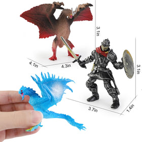 Liberty Imports Knight armor figurine B for heroic scenes and dioramas