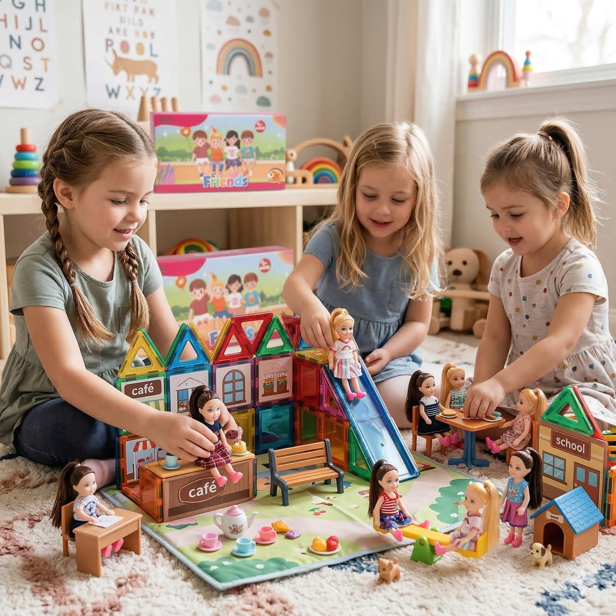 Liberty Imports 5.5-inch dolls ready for dollhouses and travel