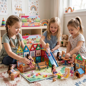 Liberty Imports 5.5-inch dolls ready for dollhouses and travel