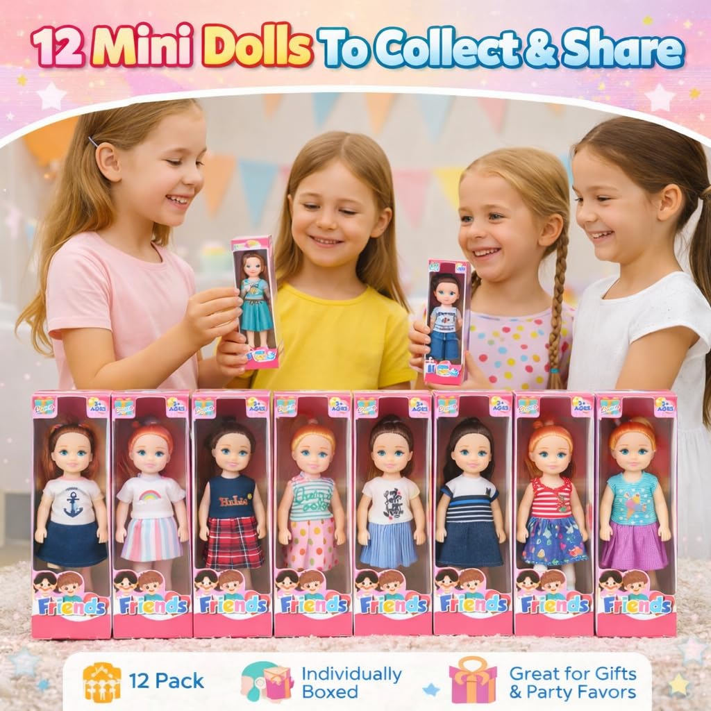 Liberty Imports dolls ideal for goodie bags and party favors