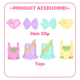 Liberty Imports mermaid dolls featuring hair clips for complete looks