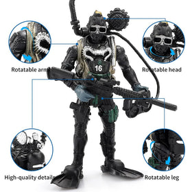 Liberty Imports military accessories add realistic gear for engaging battle scenes.