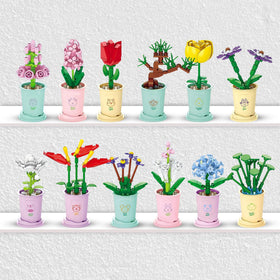 Liberty Imports mini sunflower block flower brings sunny focal points to displays.