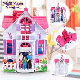 Liberty Imports My Pretty Dollhouse dining area sparks pretend meals and social storytelling.