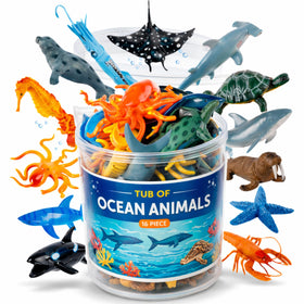 Liberty Imports shark figure for imaginative ocean play and exploration.